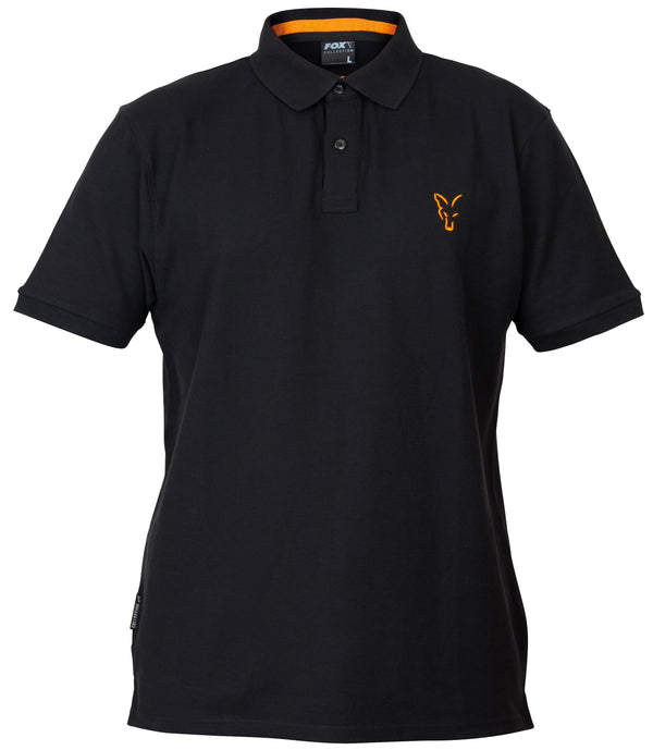 FOX - Tricou Polo Fox Collection Orange & Black Polo Shirt