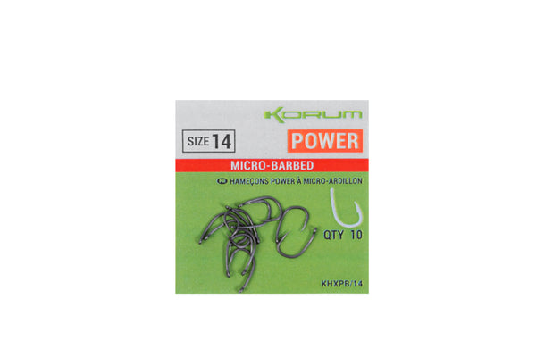 Korum - Carlige Xpert Power Hook, 10buc/plic