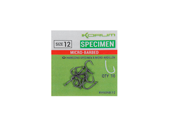 Korum - Carlige Xpert Specimen Hook, 10buc/plic