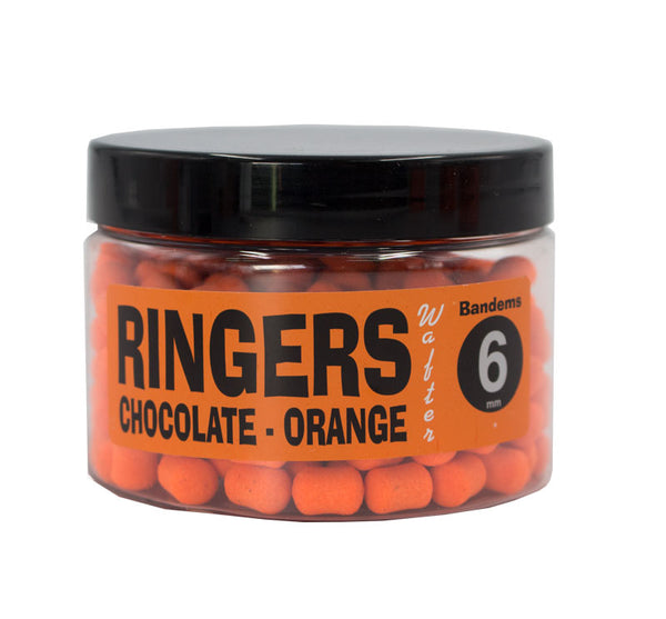 Ringers - Chocolate Orange Bandem Wafter 6mm, 70g
