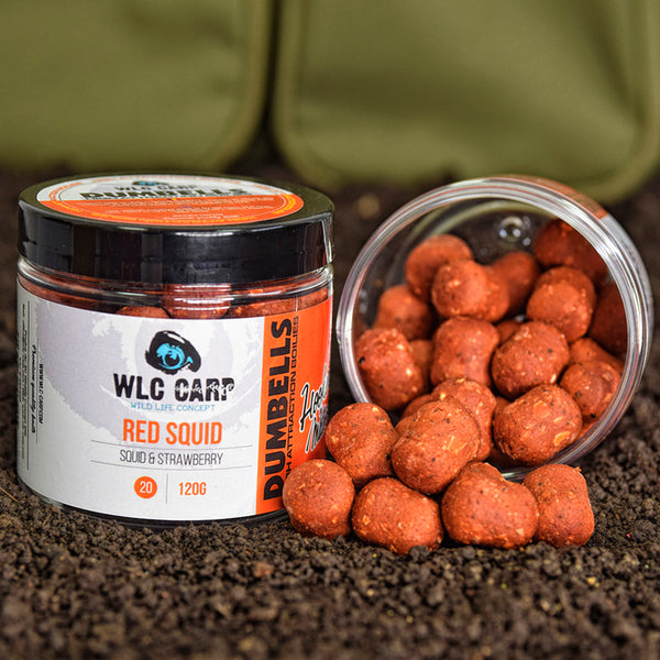 WLC Carp - Boilies Carlig Dumbell Red Squid