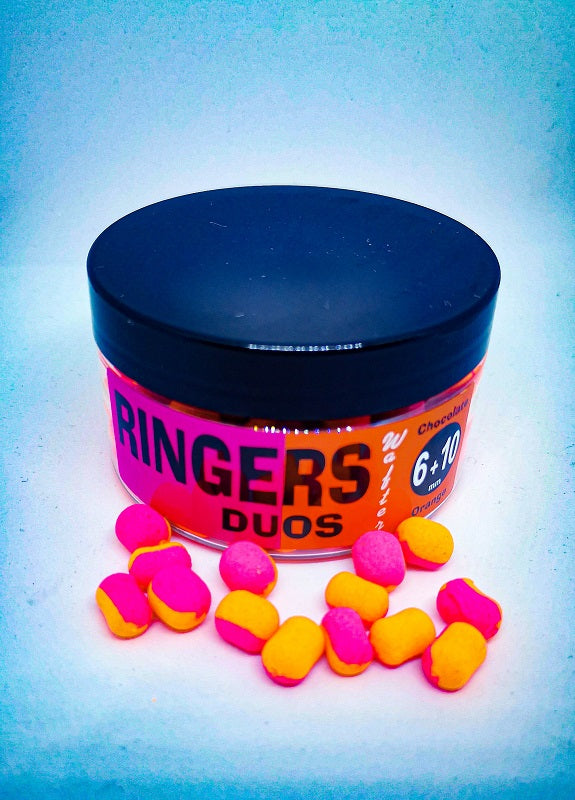 Ringers - Duos Wafters Pink & Orange 6-10mm, 70g