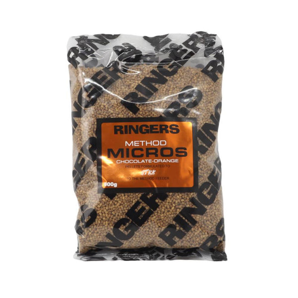 Ringers - Pelete Method Micro Pellets, Chocolate Orange, 900g, 2mm