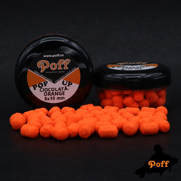 Pop Up Dumbell - 8x10mm - Chocolate&Orange
