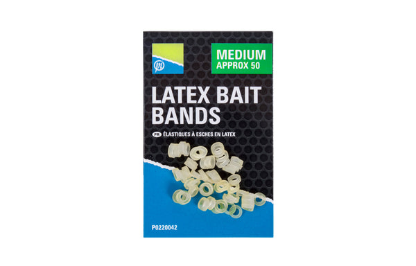Preston Latex Bait Bands - Medium