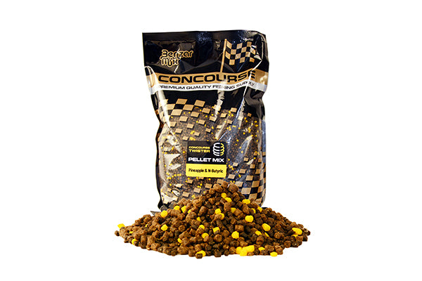 Benzar Mix - Pelete Concourse Twister Pellet Mix, 800g, Pineapple & N-Butyric