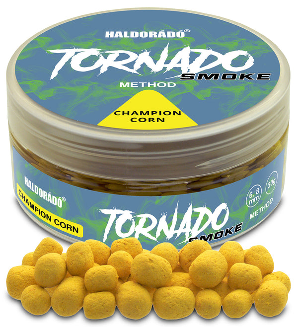 Haldorado - Tornado Smoke Method Wafter, 6-8mm, Champion Corn