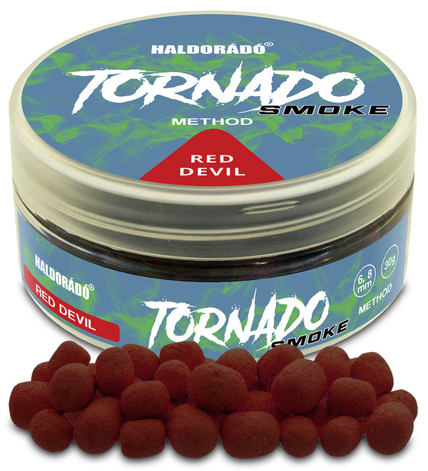 Haldorado - Tornado Smoke Method Wafter, 6-8mm, Red Devil