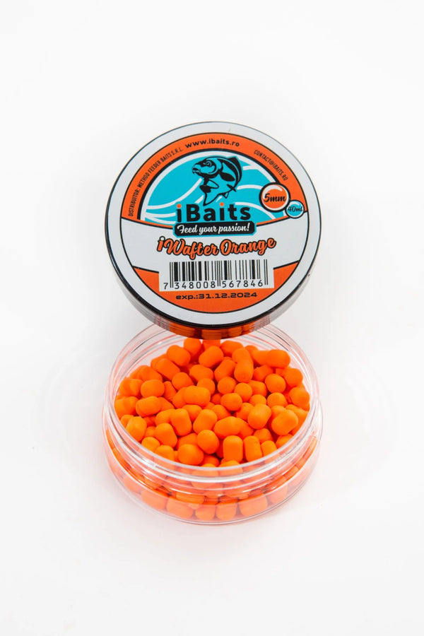 iBaits - Mini Dumbell iWafter, 5x7mm, 40ml, Orange