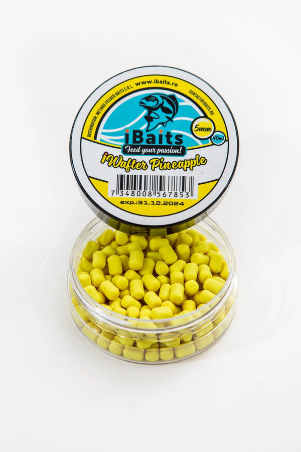 iBaits - Mini Dumbell iWafter, 5x7mm, 40ml, Pineapple