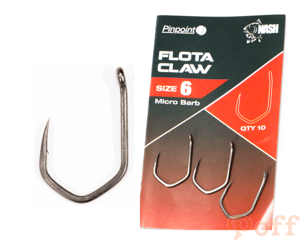 Nash - Carlige Pinpoint Flota Claw, 10buc/plic