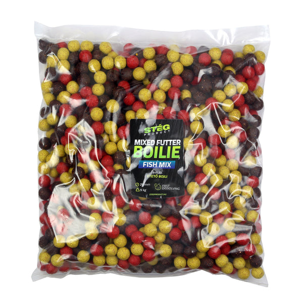 Steg Product - Boilies De Nadit Solubil, 20mm, 5kg, Fish Mix