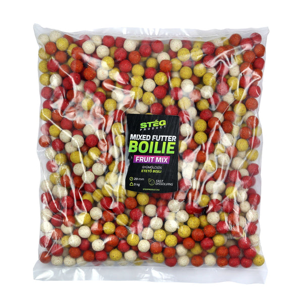 Steg Product - Boilies De Nadit Solubil, 20mm, 5kg, Fruit Mix