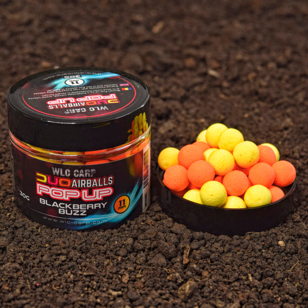 WLC Carp - Duo Airballs Pop Up Blackberry Buzz 11mm