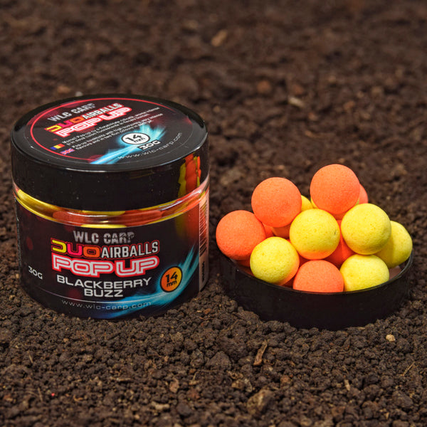 WLC Carp - Duo Airballs Pop Up Blackberry Buzz 14mm