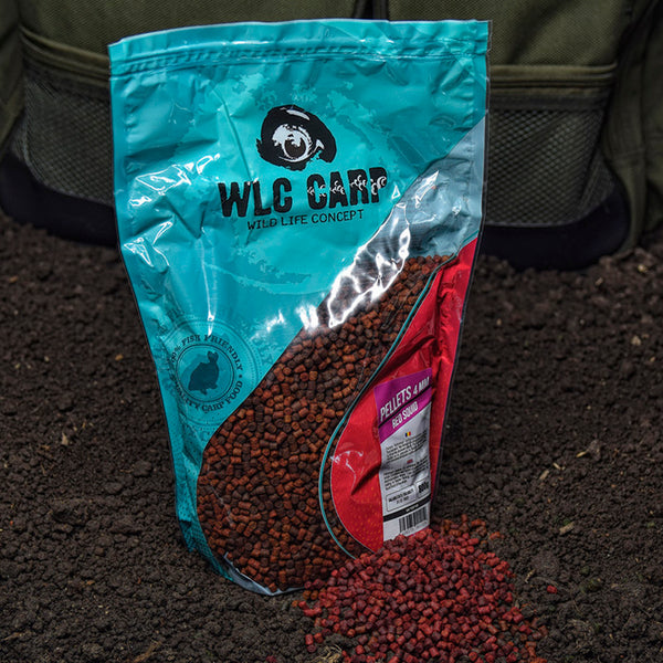 WLC Carp - Pelete Red Squid, 800g, 4mm