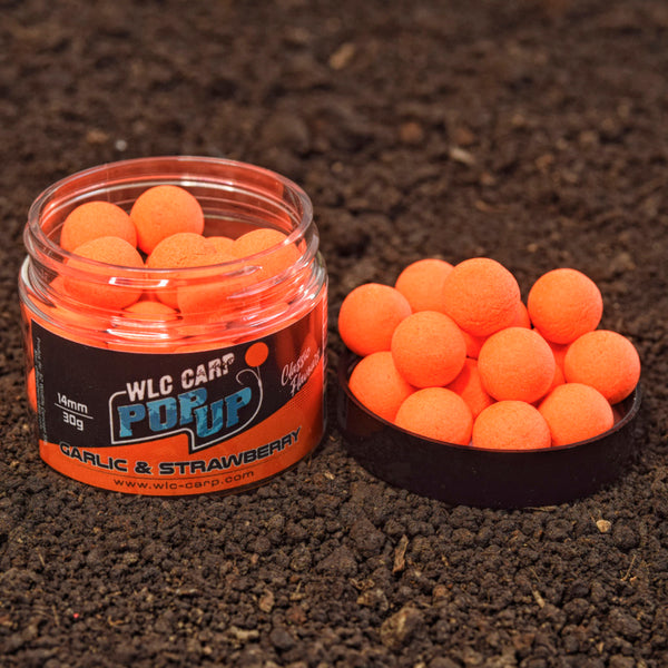 WLC Carp - Pop Up Garlic & Strawberry 14mm