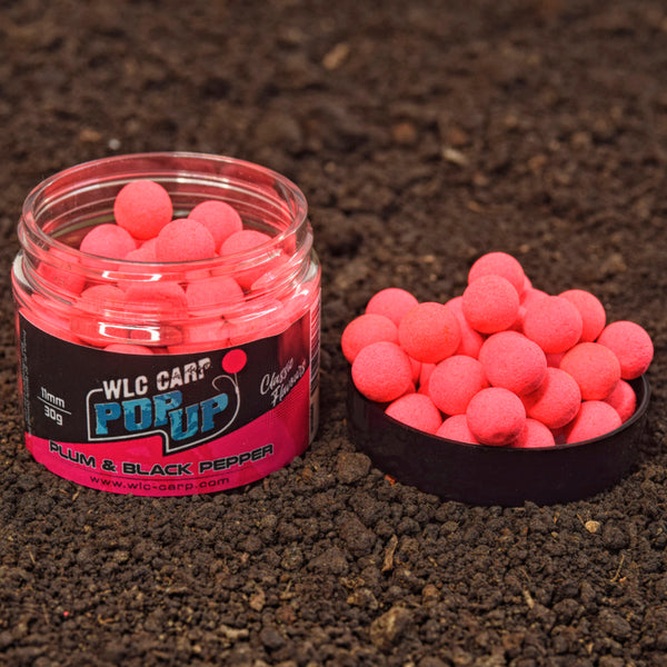 WLC Carp - Pop Up Plum & Black Pepper 11mm