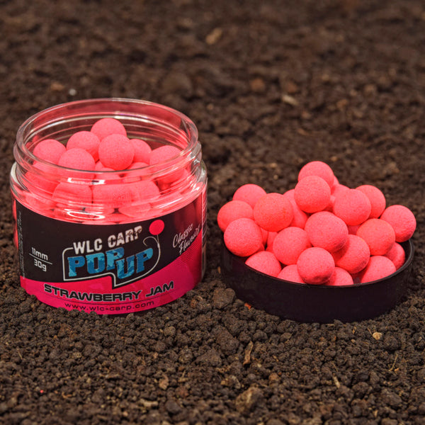 WLC Carp - Pop Up Strawberry Jam 11mm