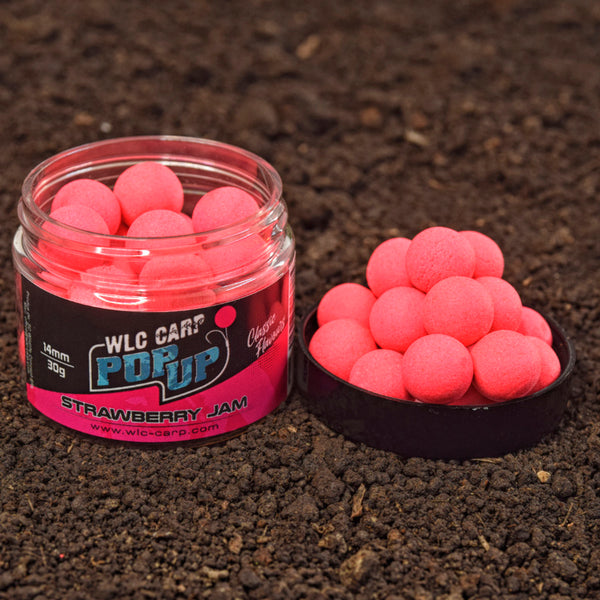 WLC Carp - Pop Up Strawberry Jam 14mm