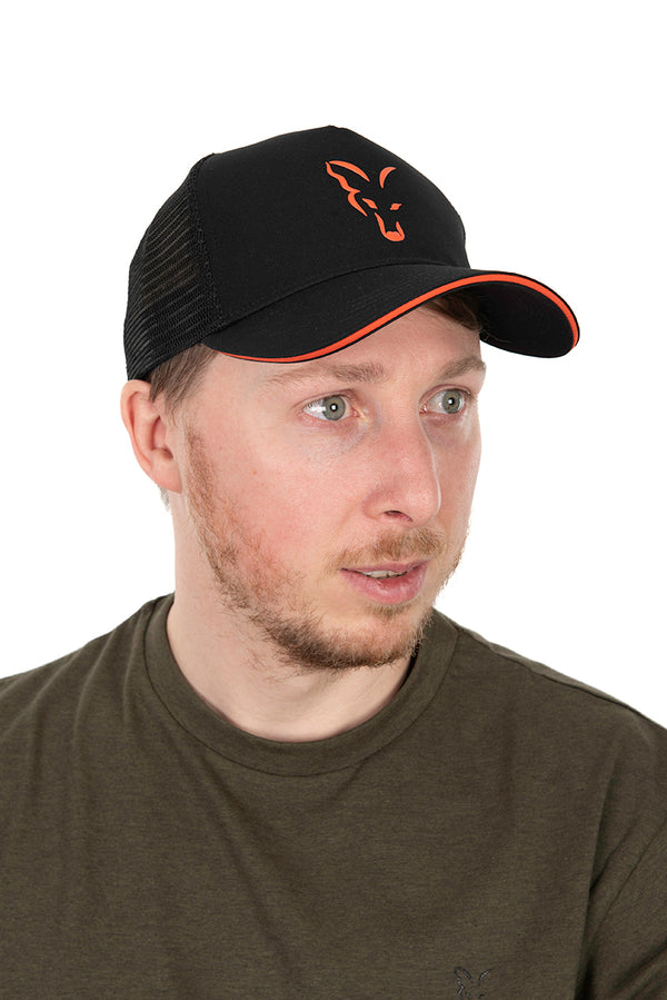 FOX - Sapca Fox Trucker Cap Black & Orange