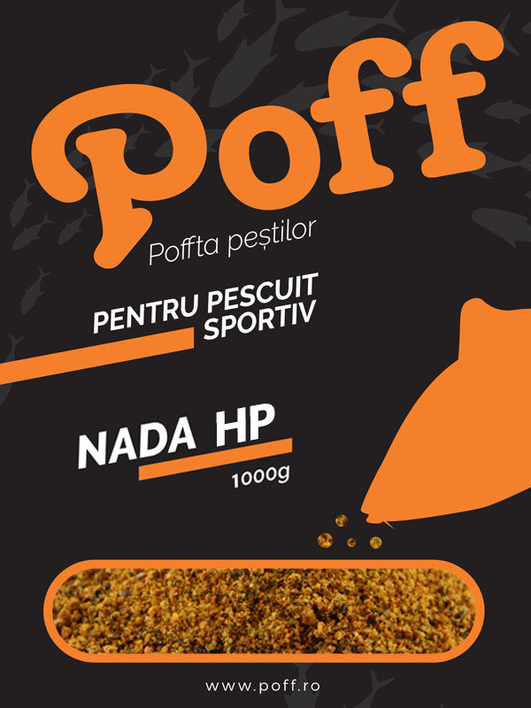 Poff Nadă Umedă HP Vanilie 1kg – Poff