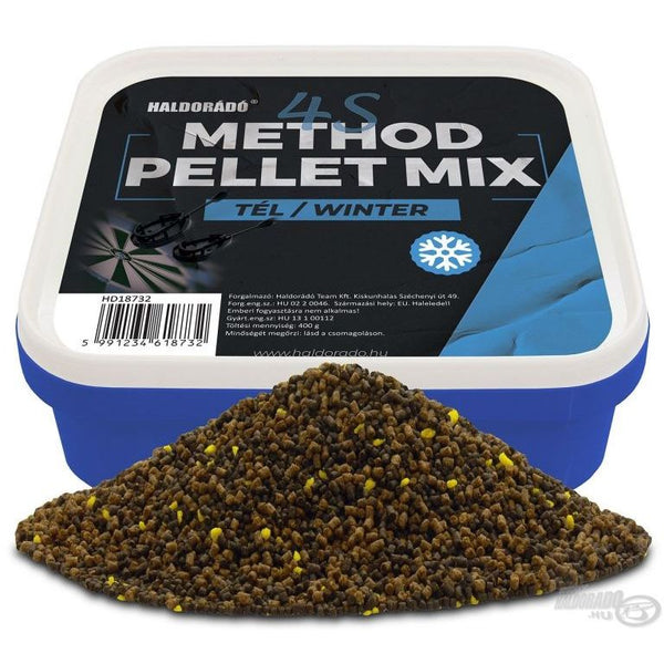 Haldorado - Pelete 4S Method Pellet Mix - Iarna 400g