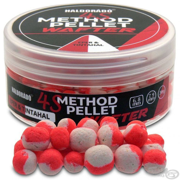 Haldorado - 4S Method Pellet Wafter - Capsuni & Squid 6-9mm