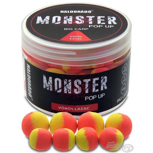 Haldorado - Monster Pop Up Big Carp - Somon Rosu 13-17mm