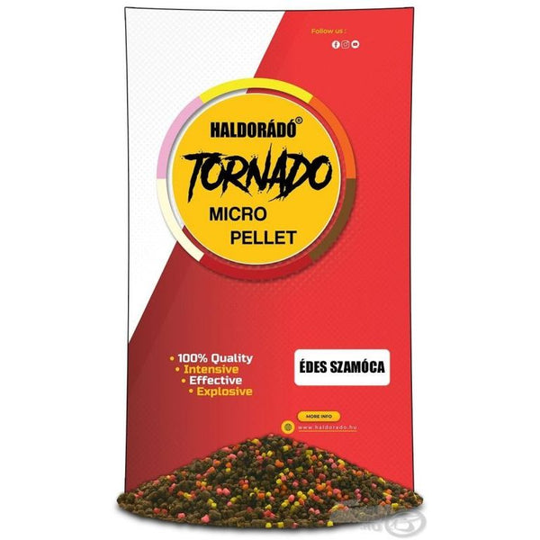 Haldorado - Pelete Tornado Micro Pellet - Fragute Dulci 400g