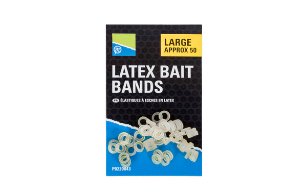 Preston Latex Bait Bands - Large