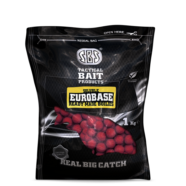 SBS - Boilies Solubil EuroBase Ready-Made Tigernut 20mm 1kg